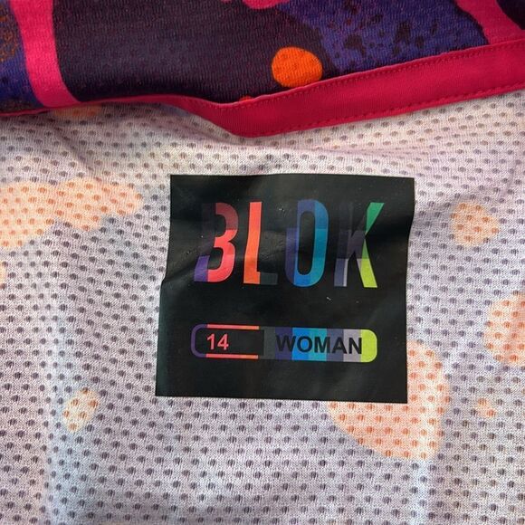 dhb Blok GLOW cycling jersey for women (short sleeves) size 14 - Picture 5 of 7